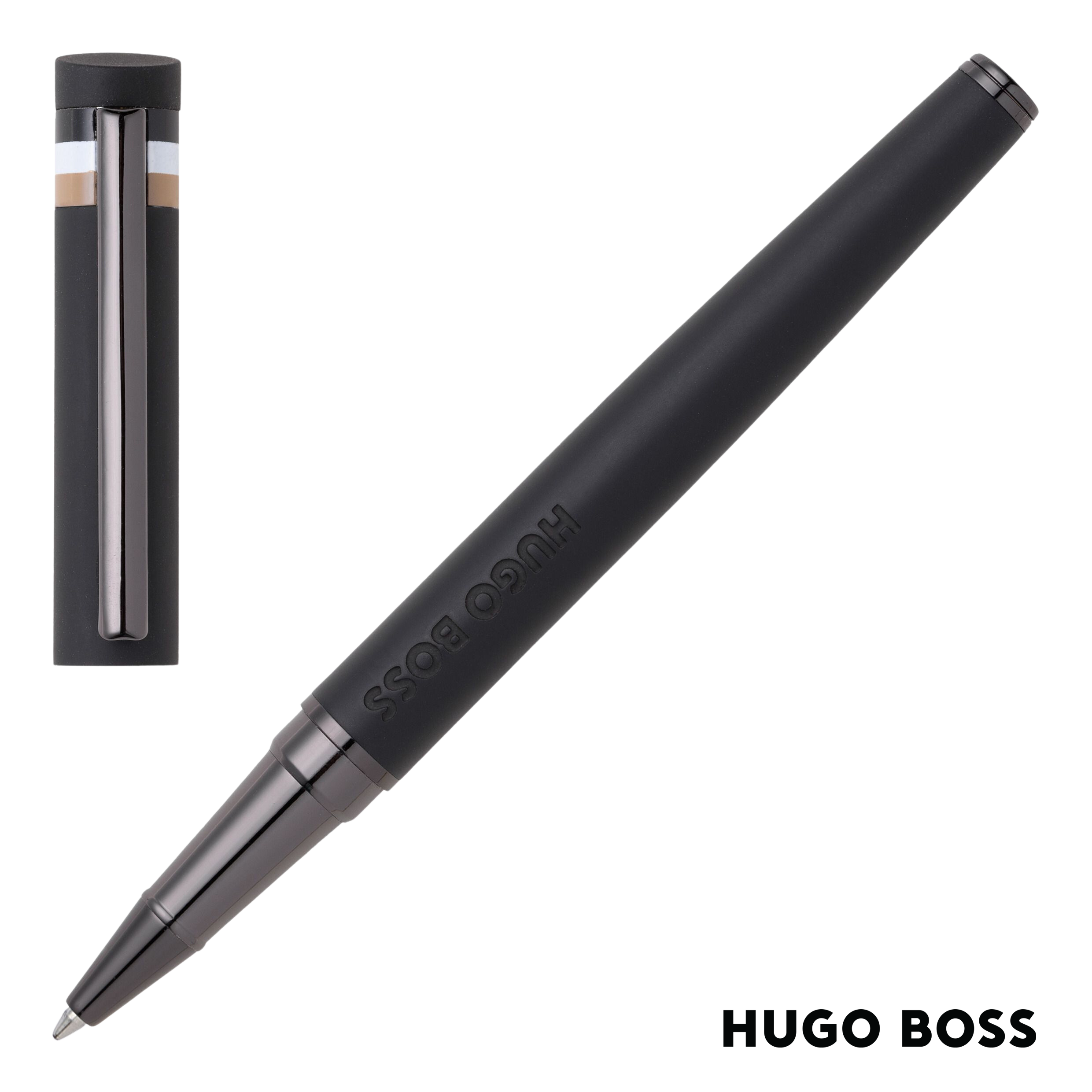 Hugo Boss Pen Rollerball Loop Black Iconic (HSG3525A) – Palimera My