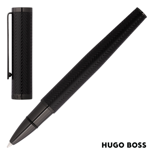 Hugo Boss Pen Formation Herringbone Gun Rollerball (HSI1065D)