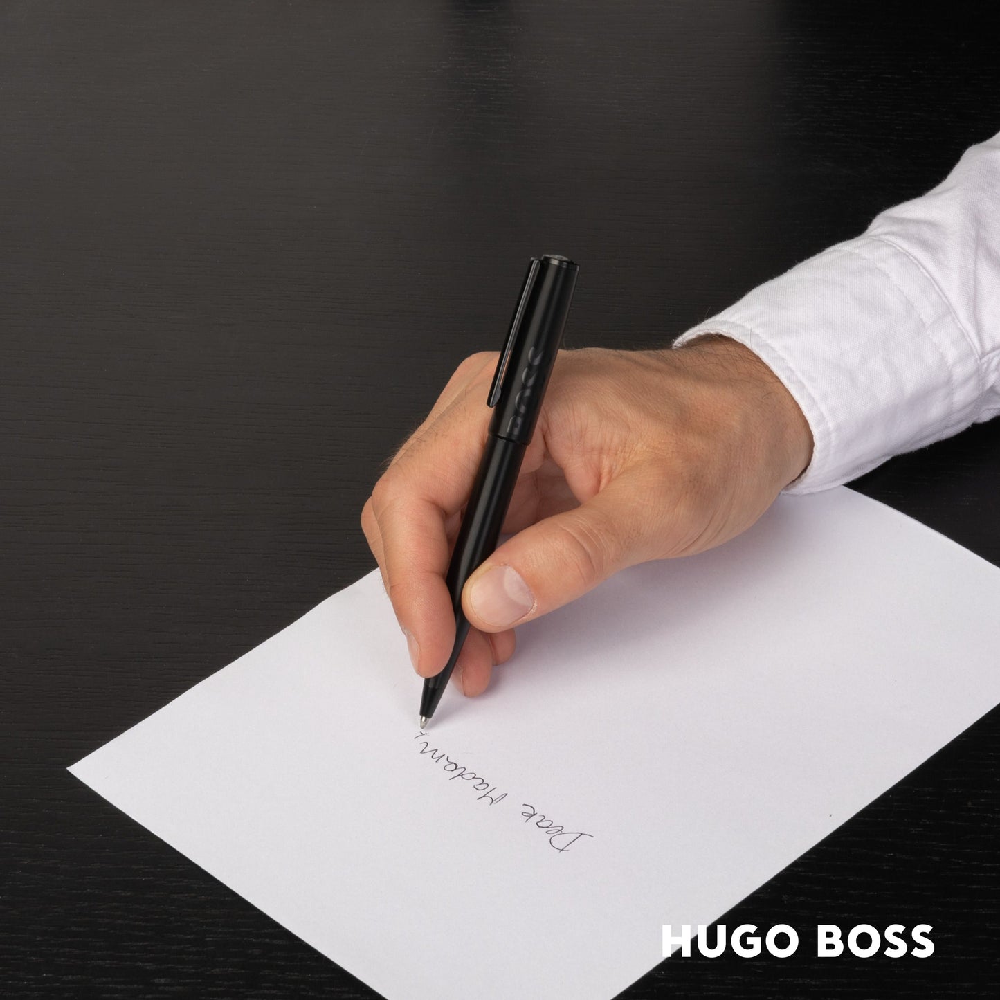 Hugo Boss Pen Label Black Ballpoint (HSH2094A)