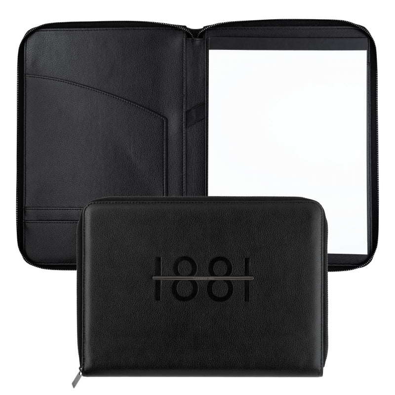 Cerruti 1881 Horton Black A4 Conference Folder (NTA011A)